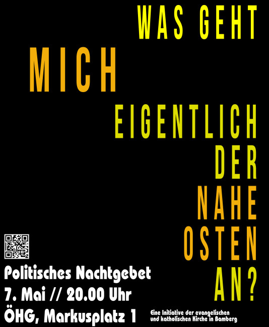 Einladung Politisches Nachtgebet