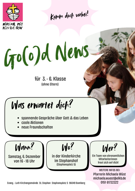 Veranstaltung am 6. Dezember