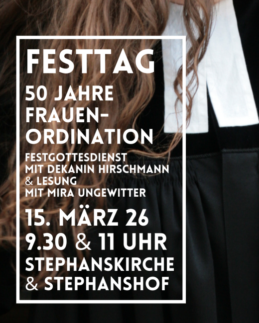 Gottesdienst 50 Jahre Frauenordination