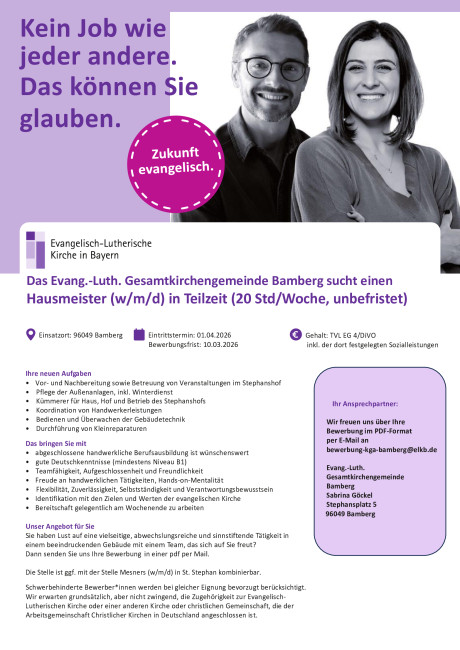 AusschreibungHausmeister