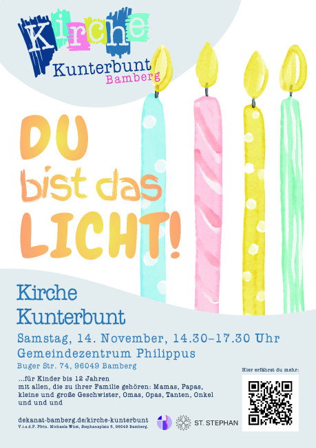Einladung Kirche Kunterbunt