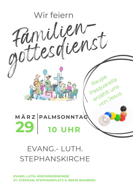 Einladung Palmsonntag