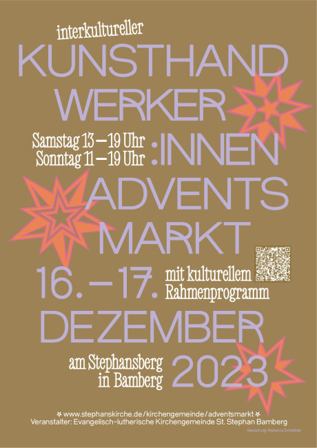 Handwerkermarkt-Plakat