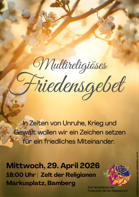 Zelt der Religionen - Friedensgebet